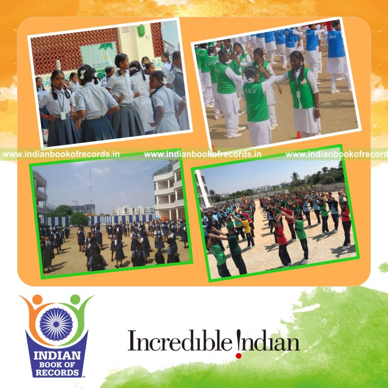 girls participating in large self defense course across locations for Indian Book of Records
