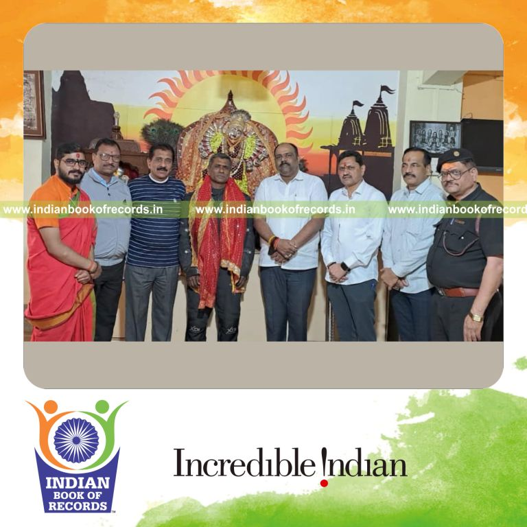 Motorcycle expedition covering multiple Shakti Peeth sites quickly within a state recognized by Indian Book of Records