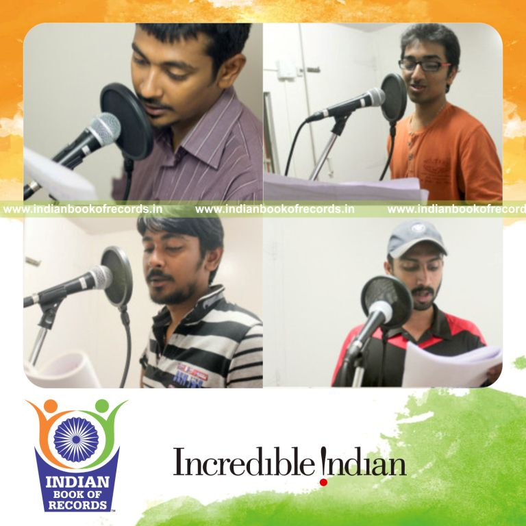maximum translated short films dubbed for Indian Book of Records