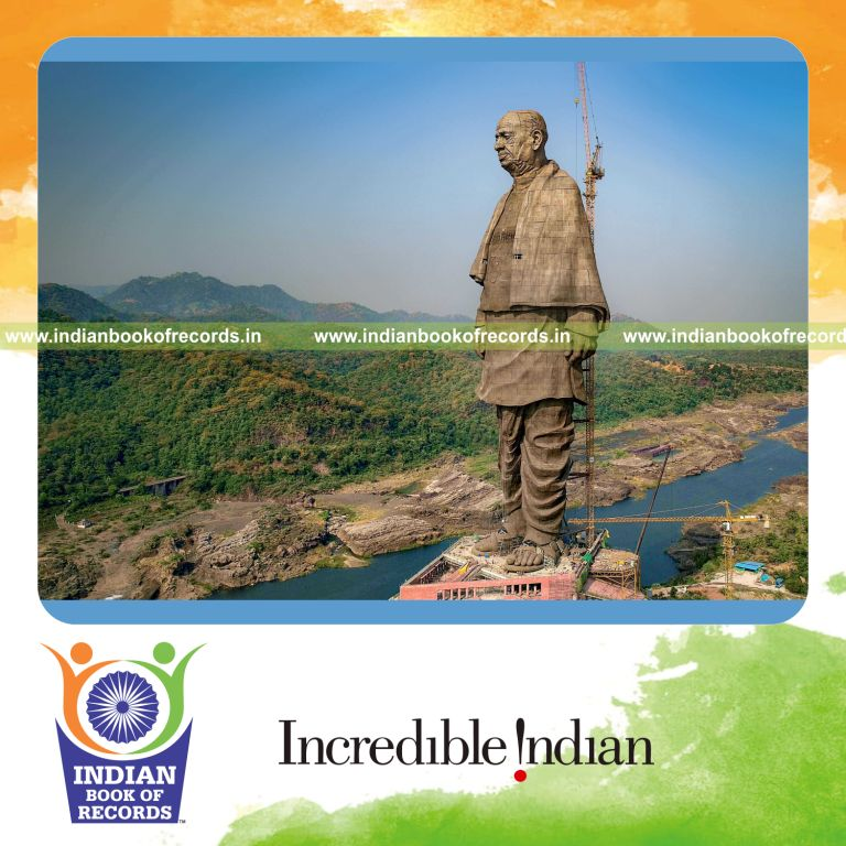 tallest statue structure recorded for Indian Book of Records