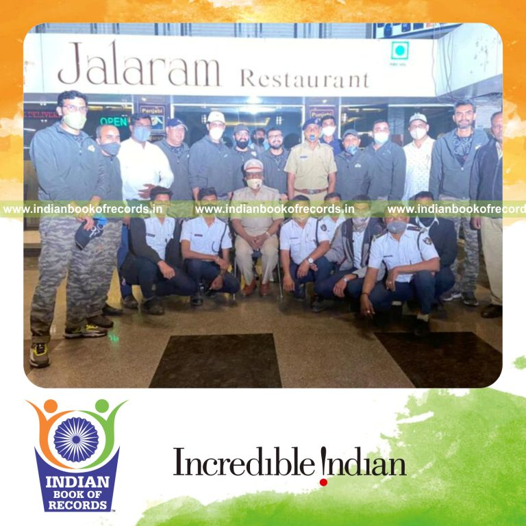 Organized campaign educating villagers about traffic safety conducted throughout a single day recognized by Indian Book of Records