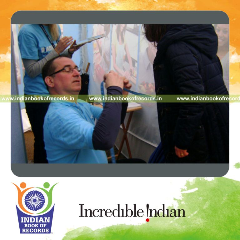 waist circumference measurements taken in limited time for Indian Book of Records