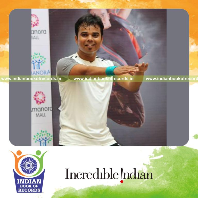 individual performing longest zumba dance marathon for Indian Book of Records